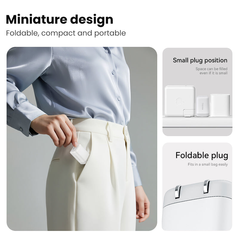 Tiny Icy Crystal Series 45W Dual-port GaN Fast Charger (US) MOCOLL