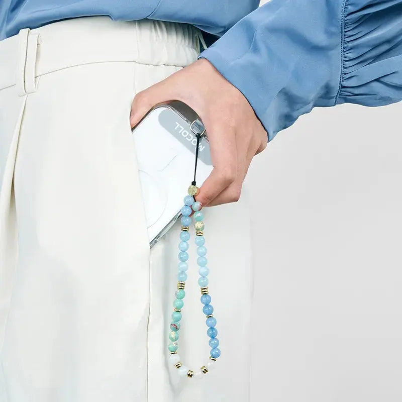 Liminal Cyan Phone Charm