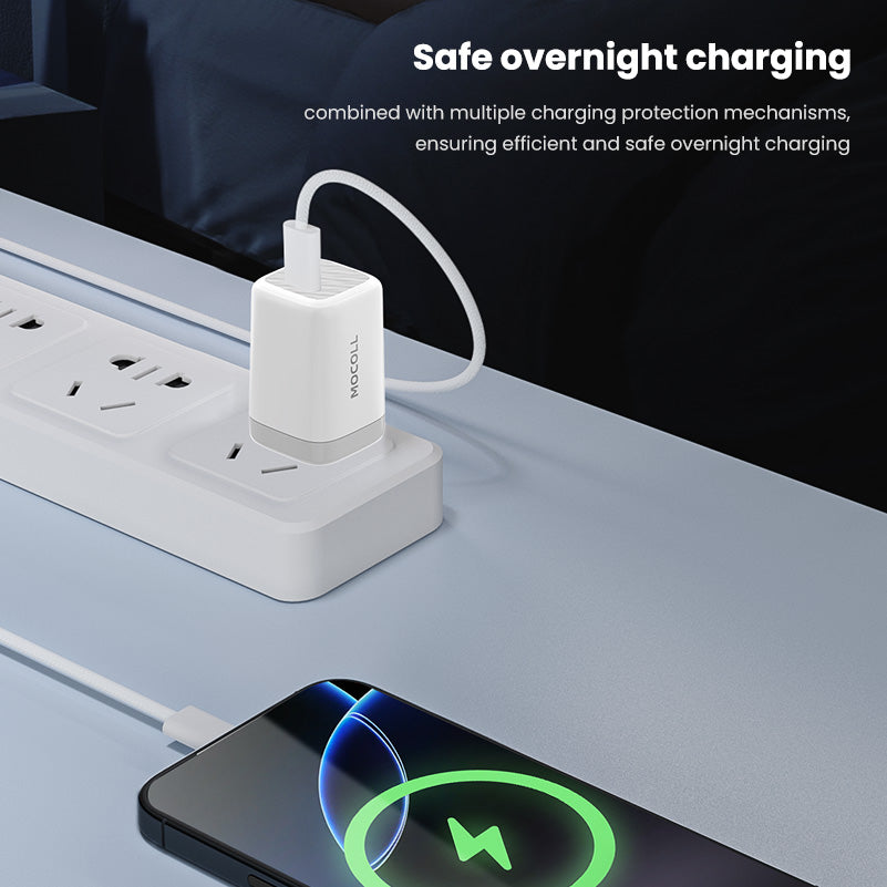 Tiny Icy Crystal Series 45W Dual-port GaN Fast Charger (US) MOCOLL