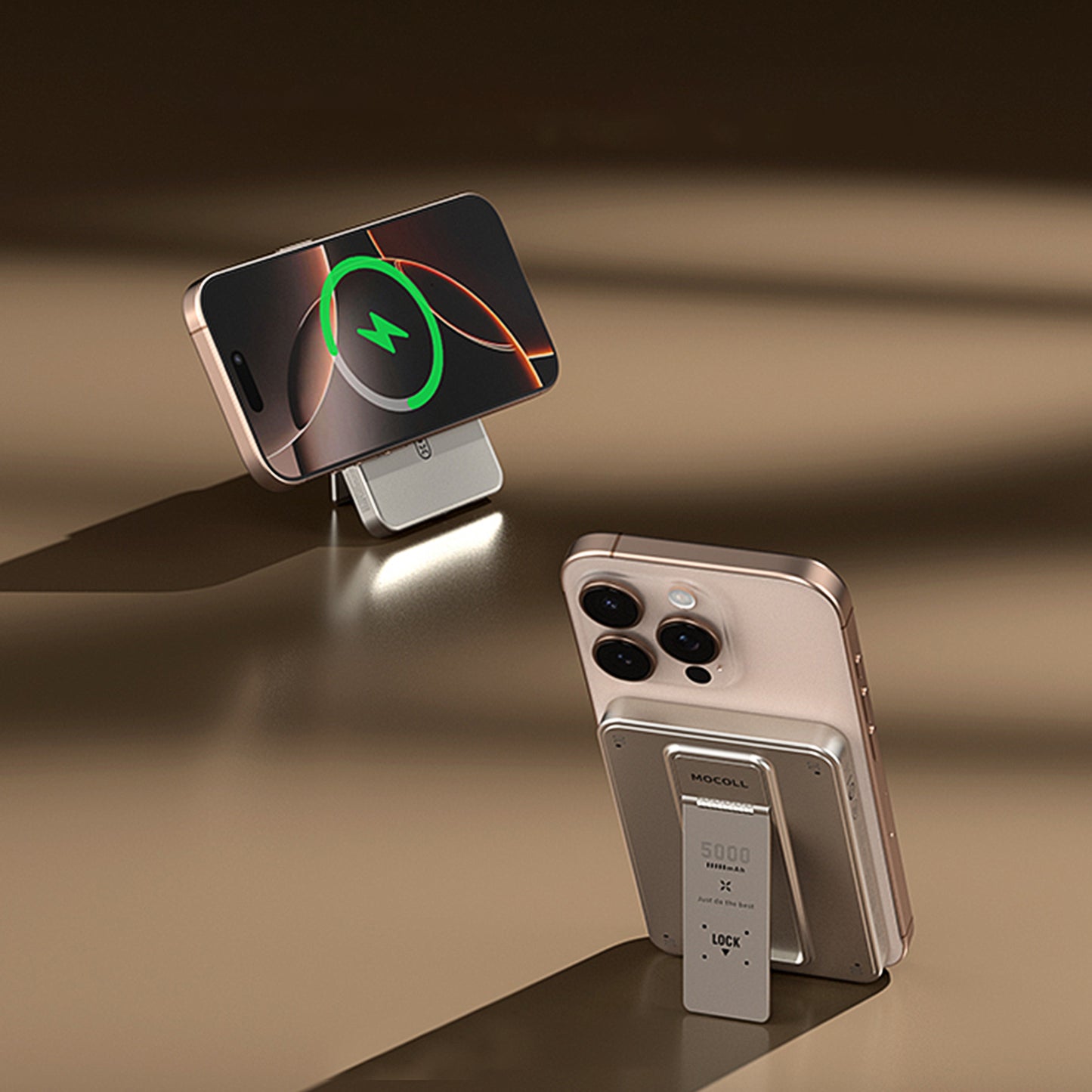20W Portable Power Bank with Magnetic Wireless Charging