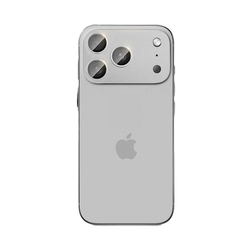 Lens Tempered Glass With Metal Frame (Integrated )- Silver