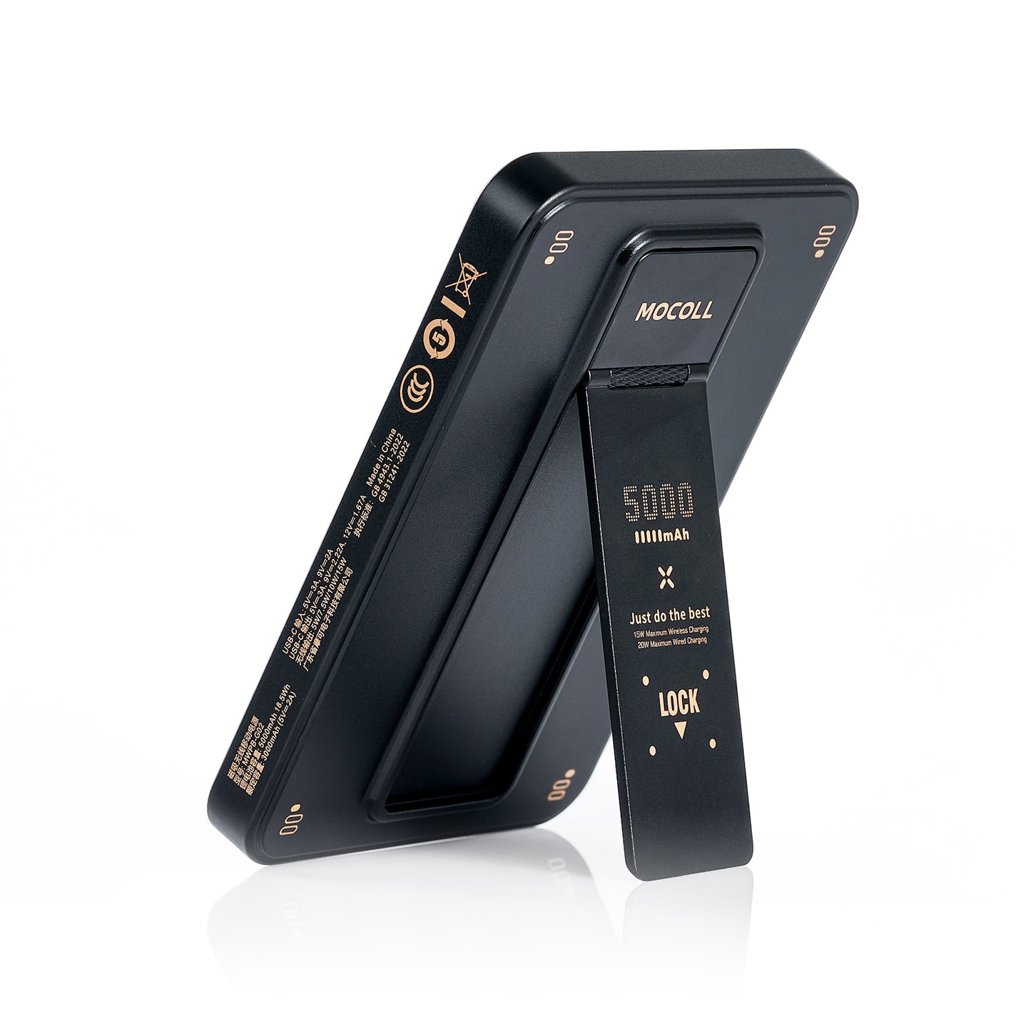 20W Portable Power Bank with Magnetic Wireless Charging