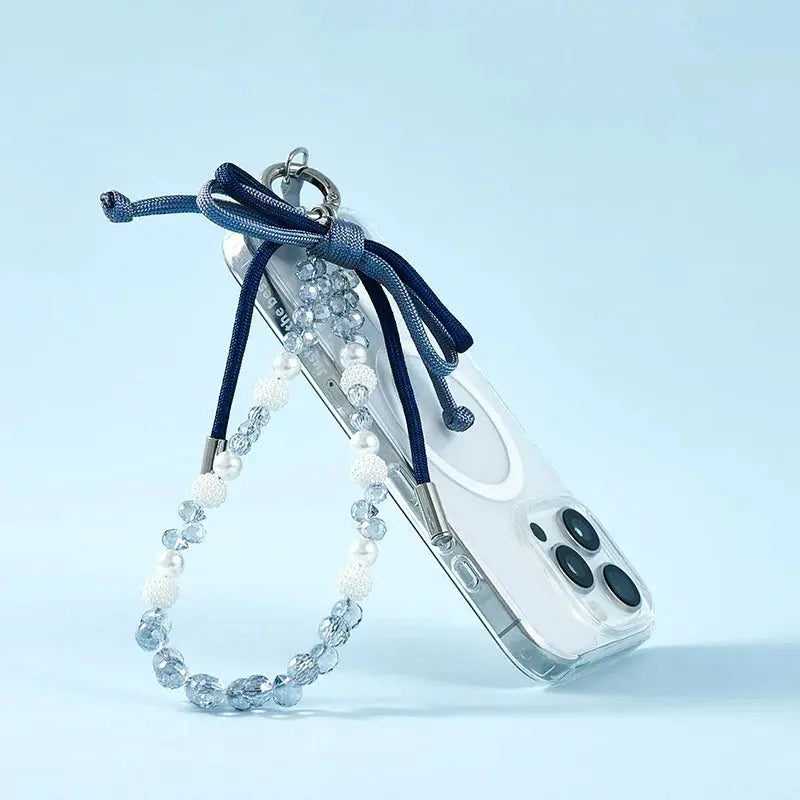 MOCOLL Liquid Ambar Phone Charm with Beaded Design