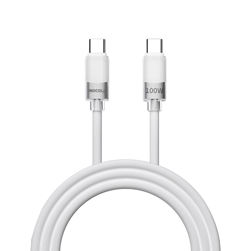 MOCOLL Tiny Icy Crystal USB-C Cable 100W Fast Charging
