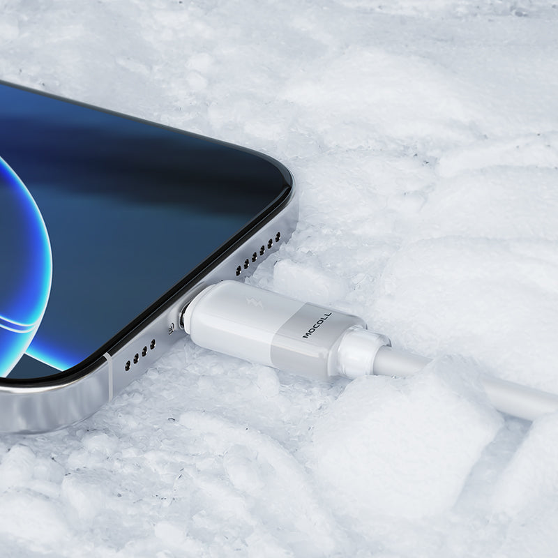 MOCOLL Tiny Icy Crystal USB-C Cable 100W Fast Charging
