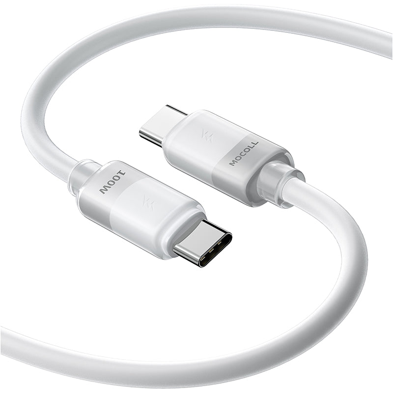 MOCOLL Tiny Icy Crystal USB-C Cable 100W Fast Charging