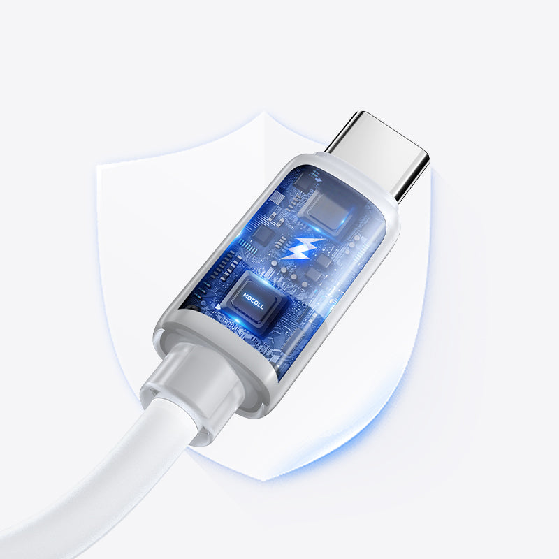 MOCOLL Tiny Icy Crystal USB-C Cable 100W Fast Charging