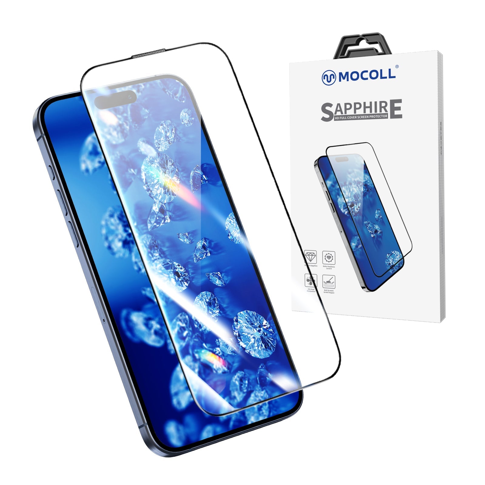 Durable Screen Protector for Smartphones with Quick Installation | MOCOLL