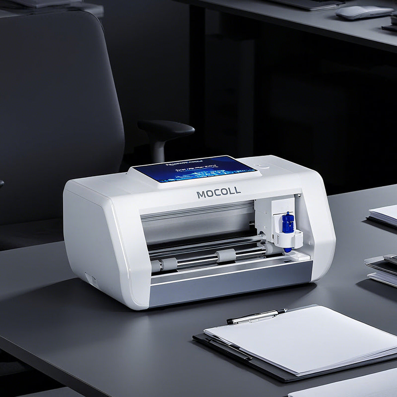 MOCOLL intelligent film cutting machine for automatic precise cutting and laminating of cell phone film