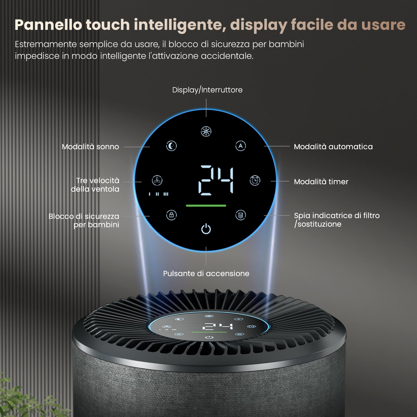 HydroFresh Series W3000 Air Purifier