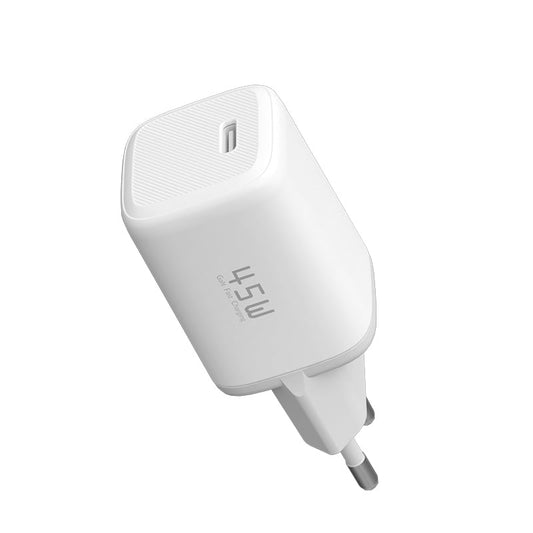 Tiny Icy Crystal Series 45W Dual-port GaN Fast Charger （EU） MOCOLL