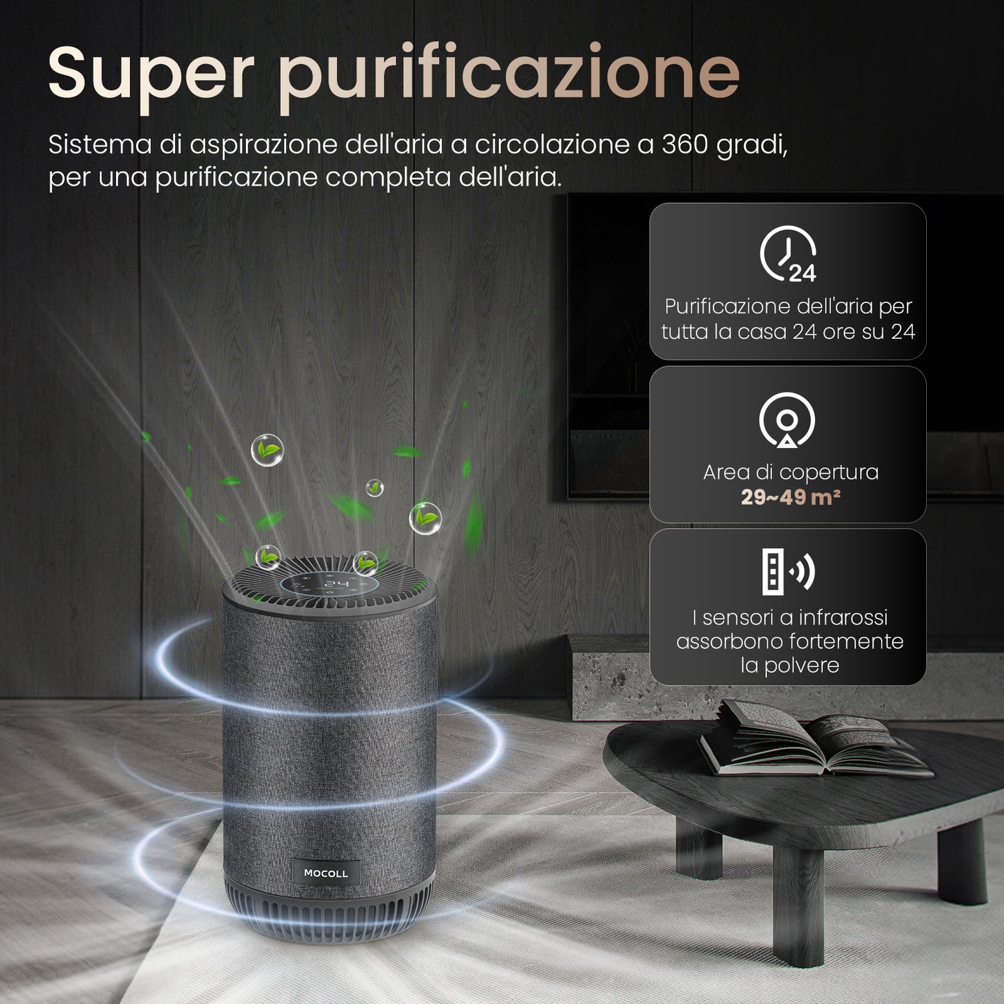 HydroFresh Series W3000 Air Purifier