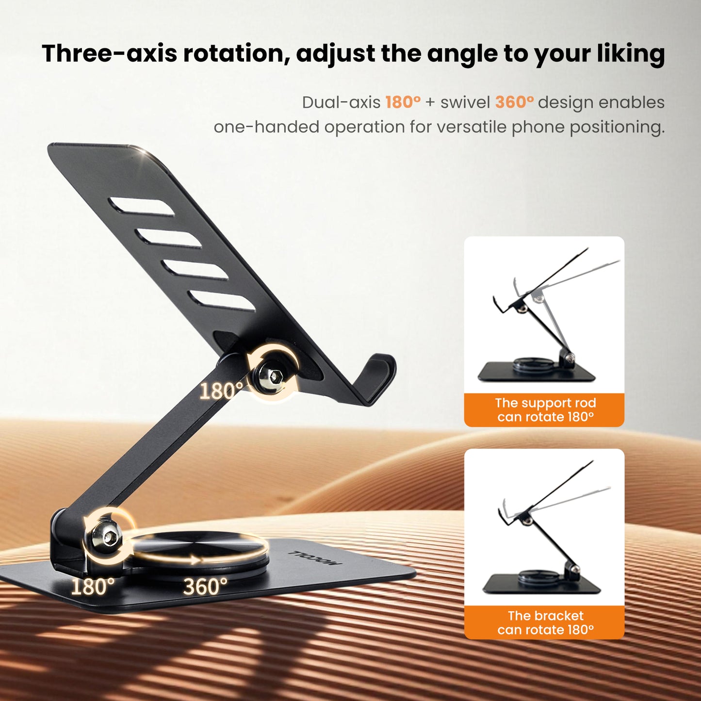 360° rotating phone holder