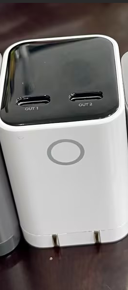 MOCOLL 70W Dual Type-C  Fast Charger with Smart Display – PD 3.0 Compact Power Adapter for Laptop, Tablet & Phone