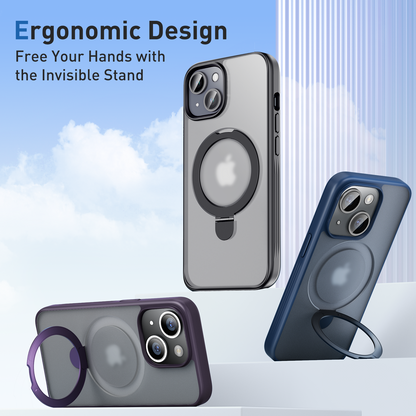 Magnetic phone case stand