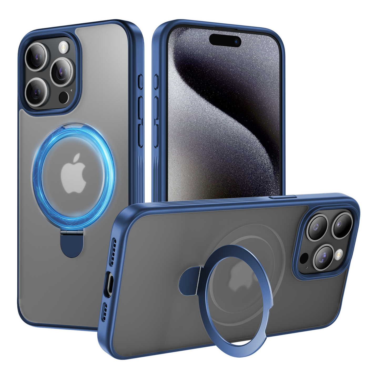 Magnetic phone case stand