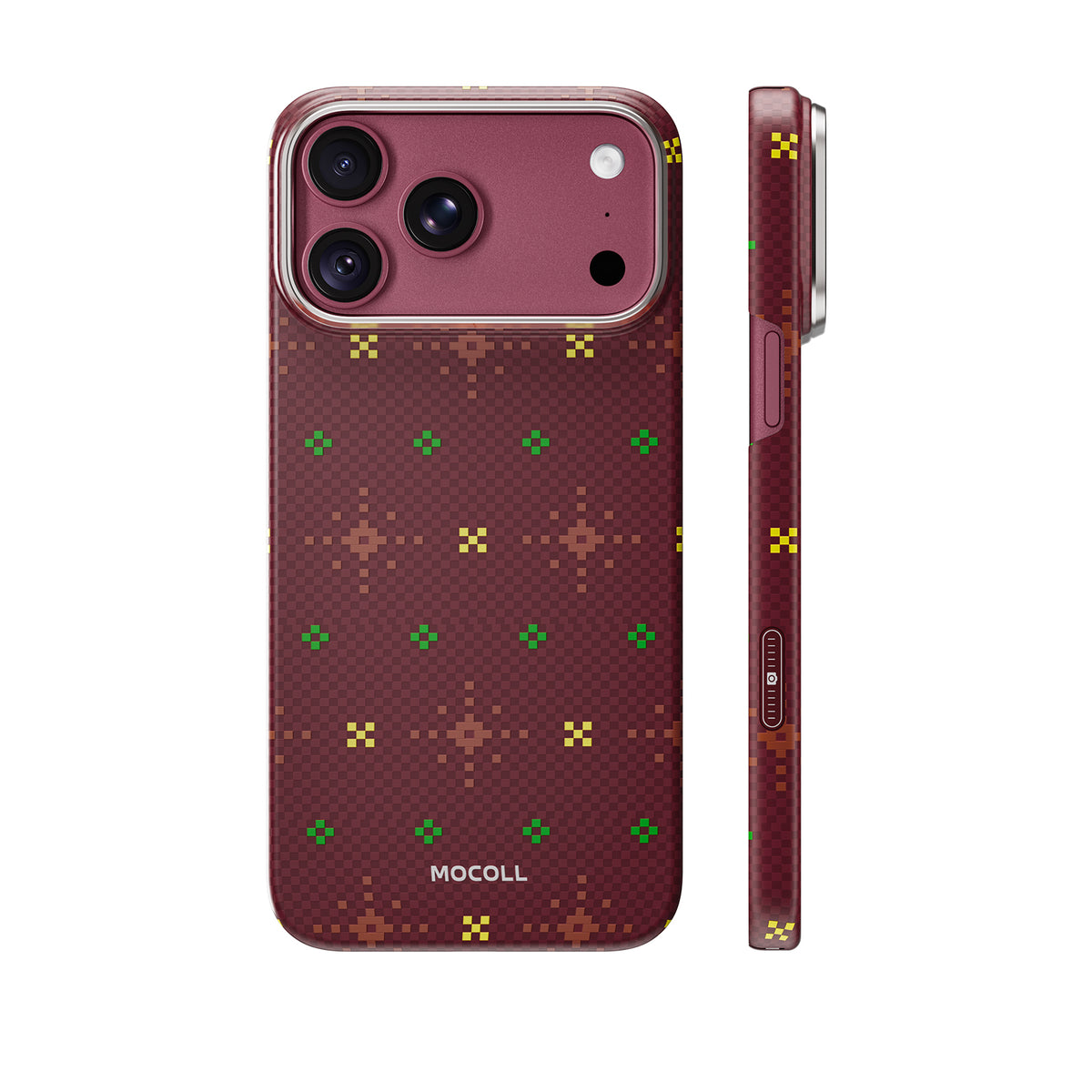 Ultra-Thin Aramid Fiber Case for iPhone 18 Pro & Pro Max – Red | MOCOLL