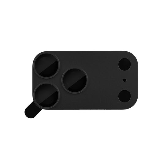 Lens Tempered  Glass  With Metal Frame  （Integrated ）- Black