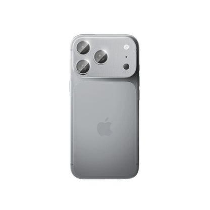Lens Tempered  Glass  With Metal Frame  （Integrated ）- Silver