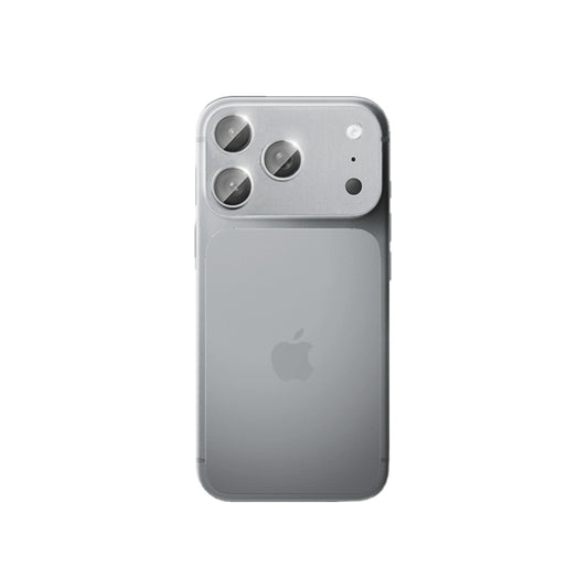 Lens Tempered  Glass  With Metal Frame  （Integrated ）- Silver