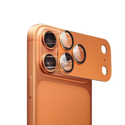 360° Lens Tempered  Glass  With Metal Frame(For iPhone 17 Pro and iPhone 17 Pro Max)
