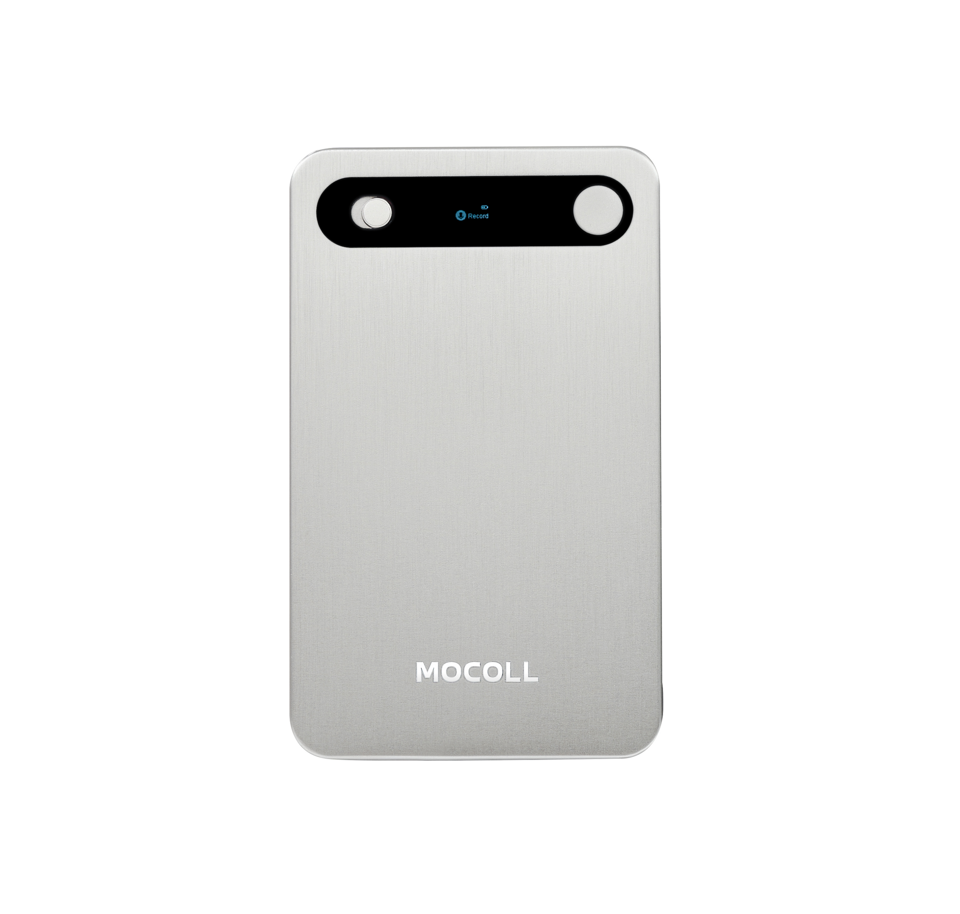AI-powered smart recording card with aluminum alloy body.