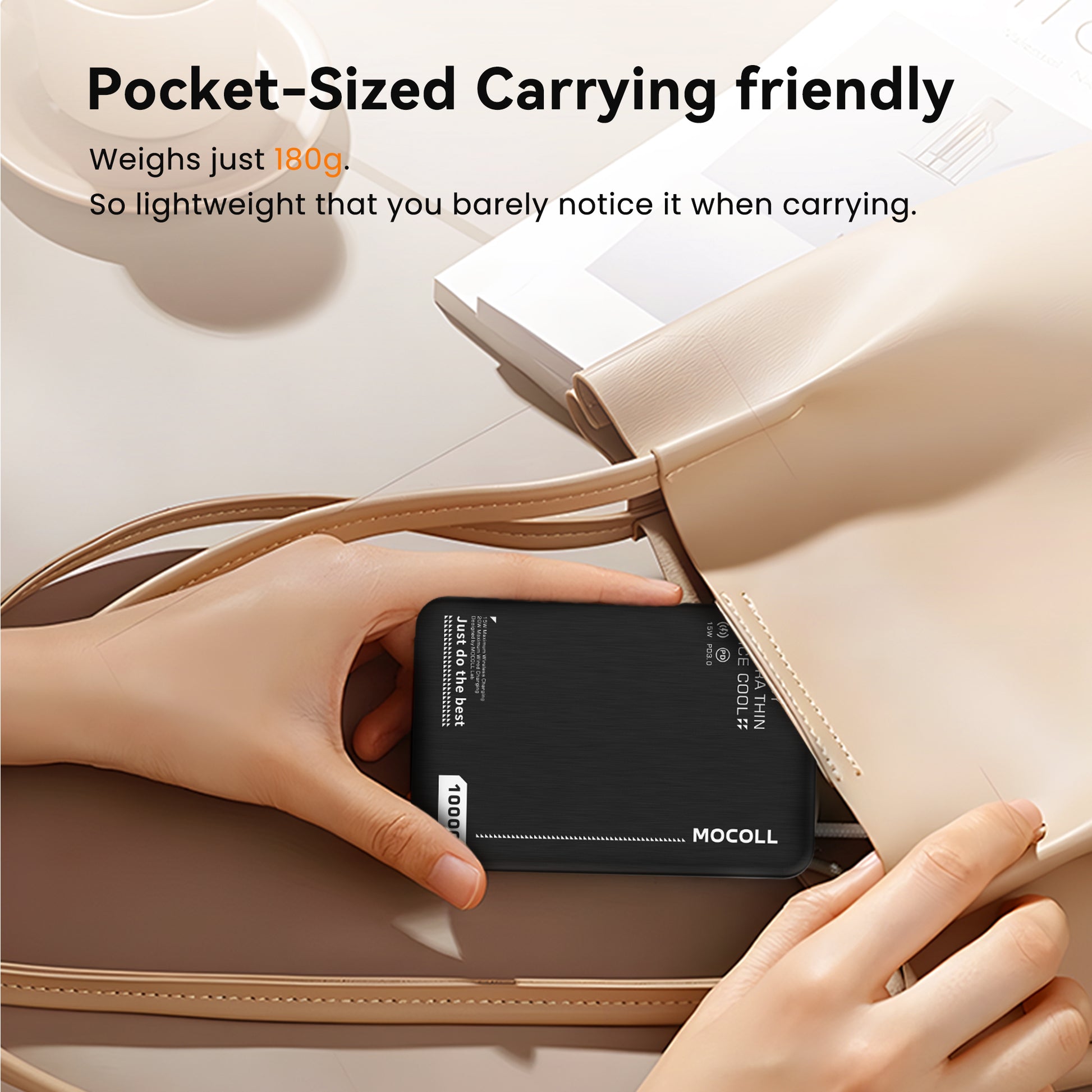 MOCOLL 5000mAh Fast Charging Power Bank