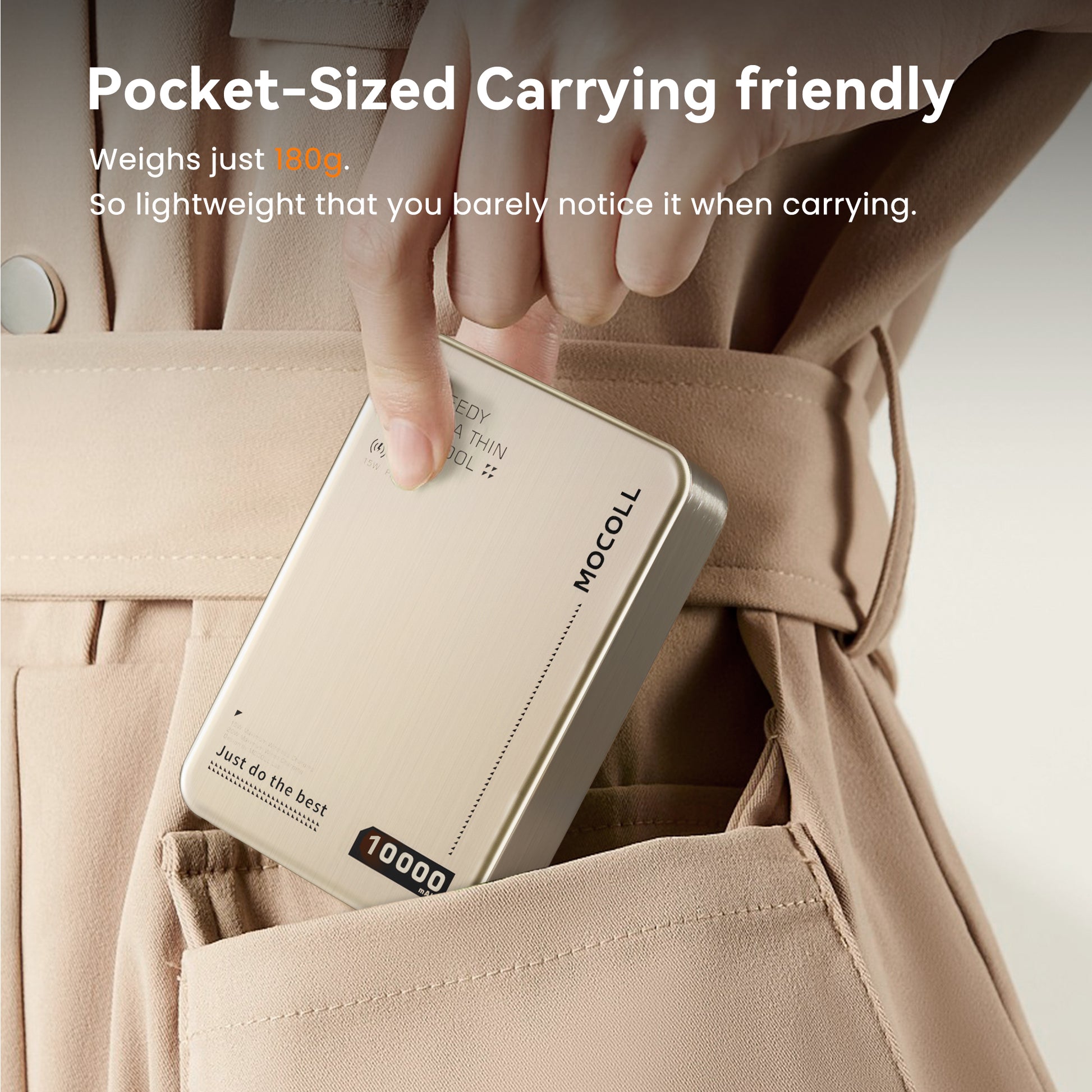 5000mAh magnetic power bank