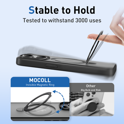 Magnetic phone case stand