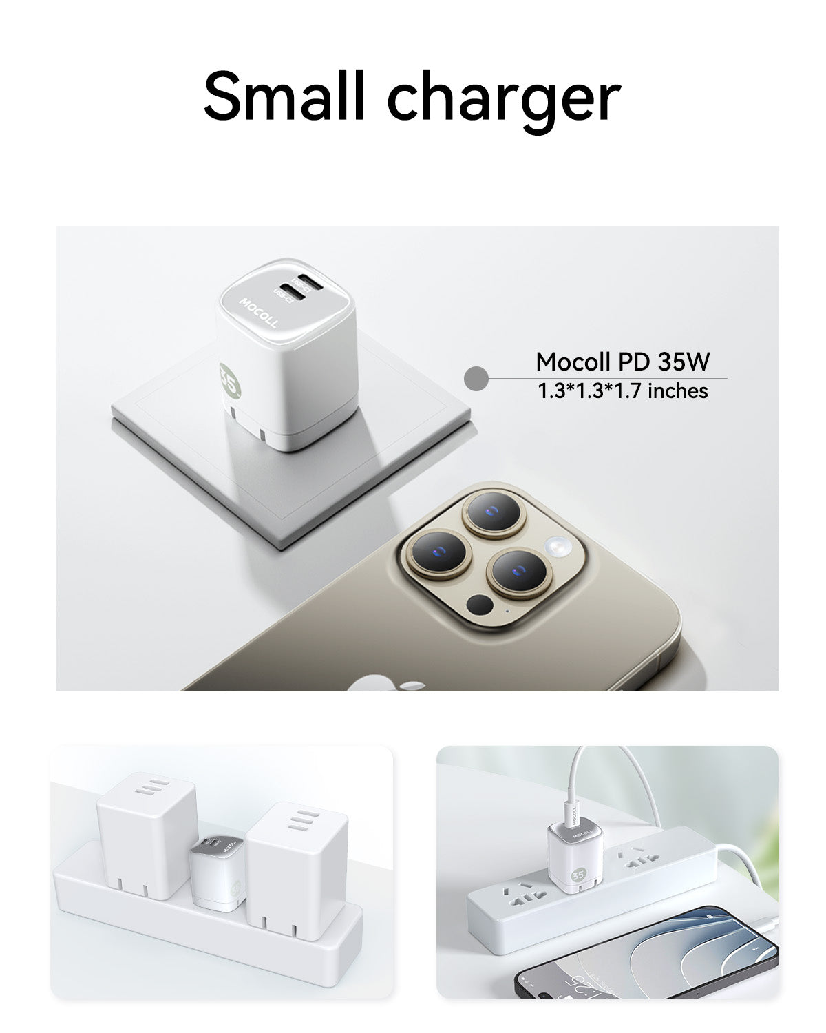 35W Dual USB-C Charger