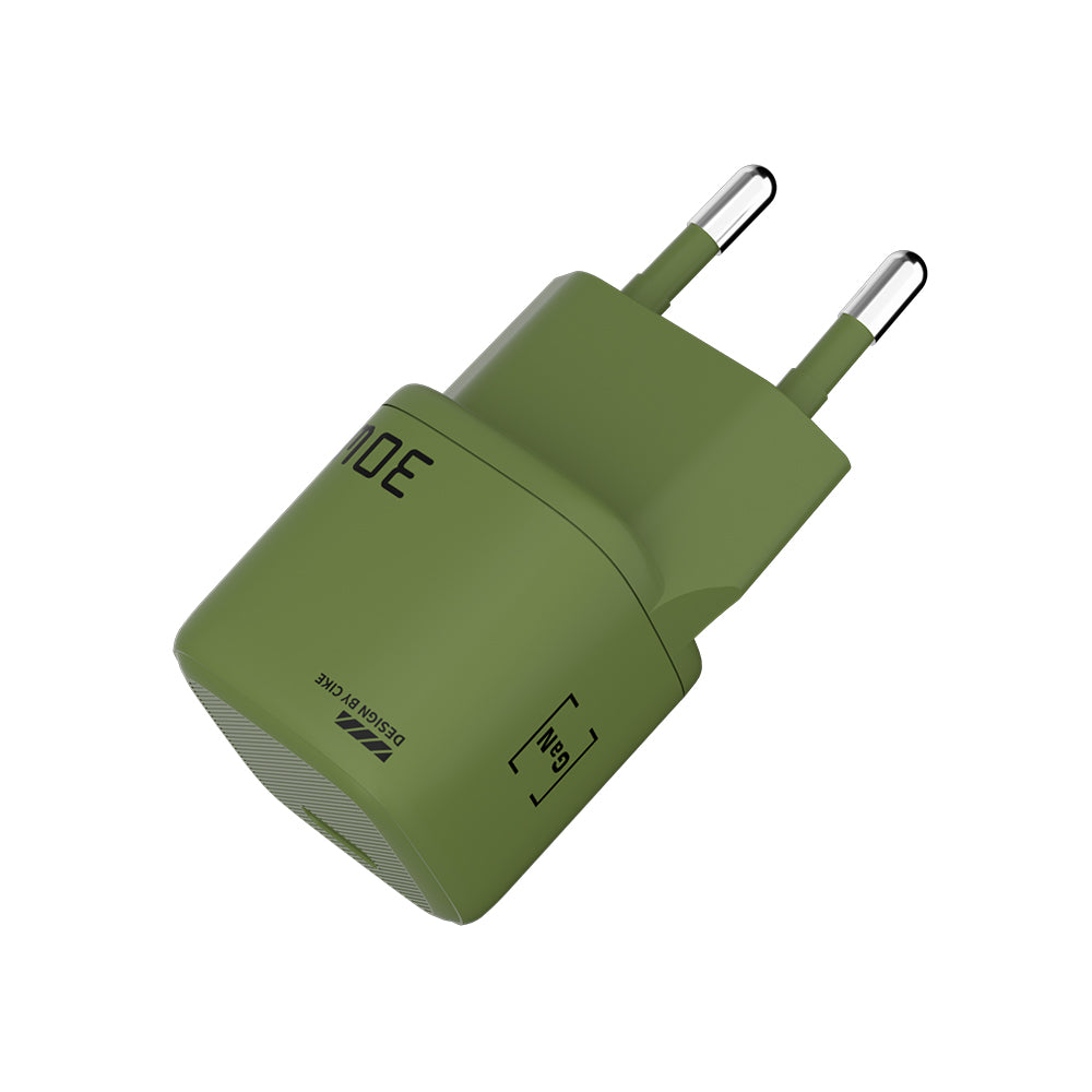 Tiny Icy Crystal Series 30W GaN Fast Charger Green EU