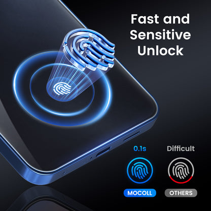 MOCOLL Screen Protector for Samsung Galaxy S25 、S25 Plus – 9H Tempered Glass, Ultra-Clear HD, Anti-Scratch, Anti-Fingerprint, Bubble-Free, Easy Installation, Case Friendly