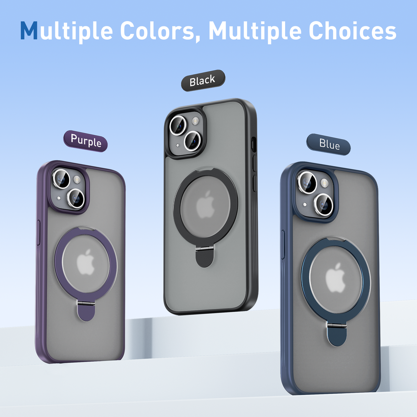 Magnetic phone case stand