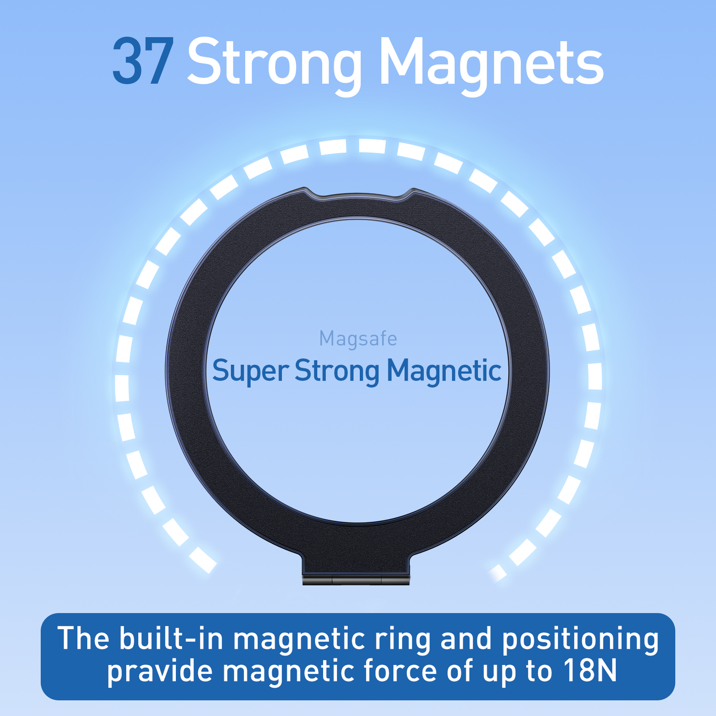 Magnetic phone case stand