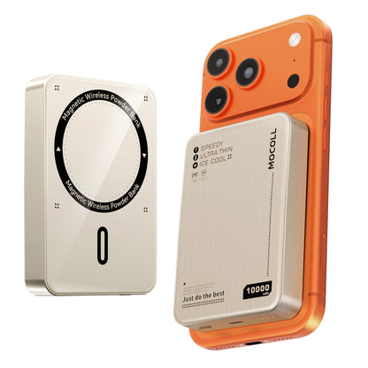 MOCOLL 10000mAh Wireless Fast Charging Magnetic Power Bank