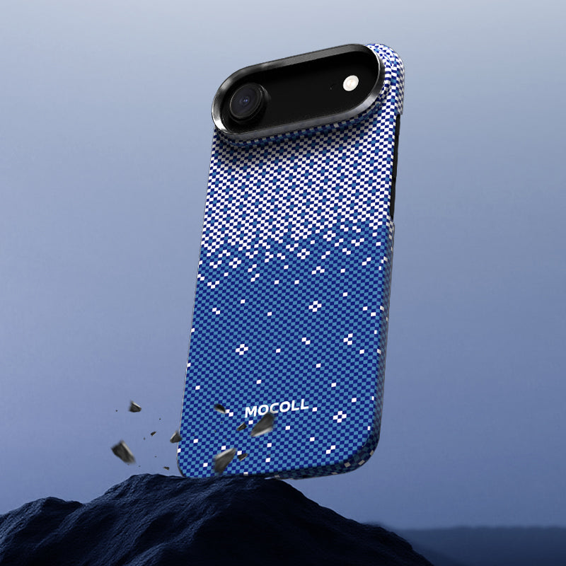 Kevlar Magnetic Circle  Case ( iPhone 17 Air Blue )