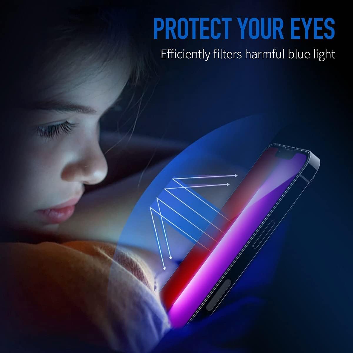 [Jenny Family Recommendation] MOCOLL Ultra-Clear Screen Protector for iPhone 14/15 – HD Clarity, Scratch-Resistant, Easy Installation, Full Coverage