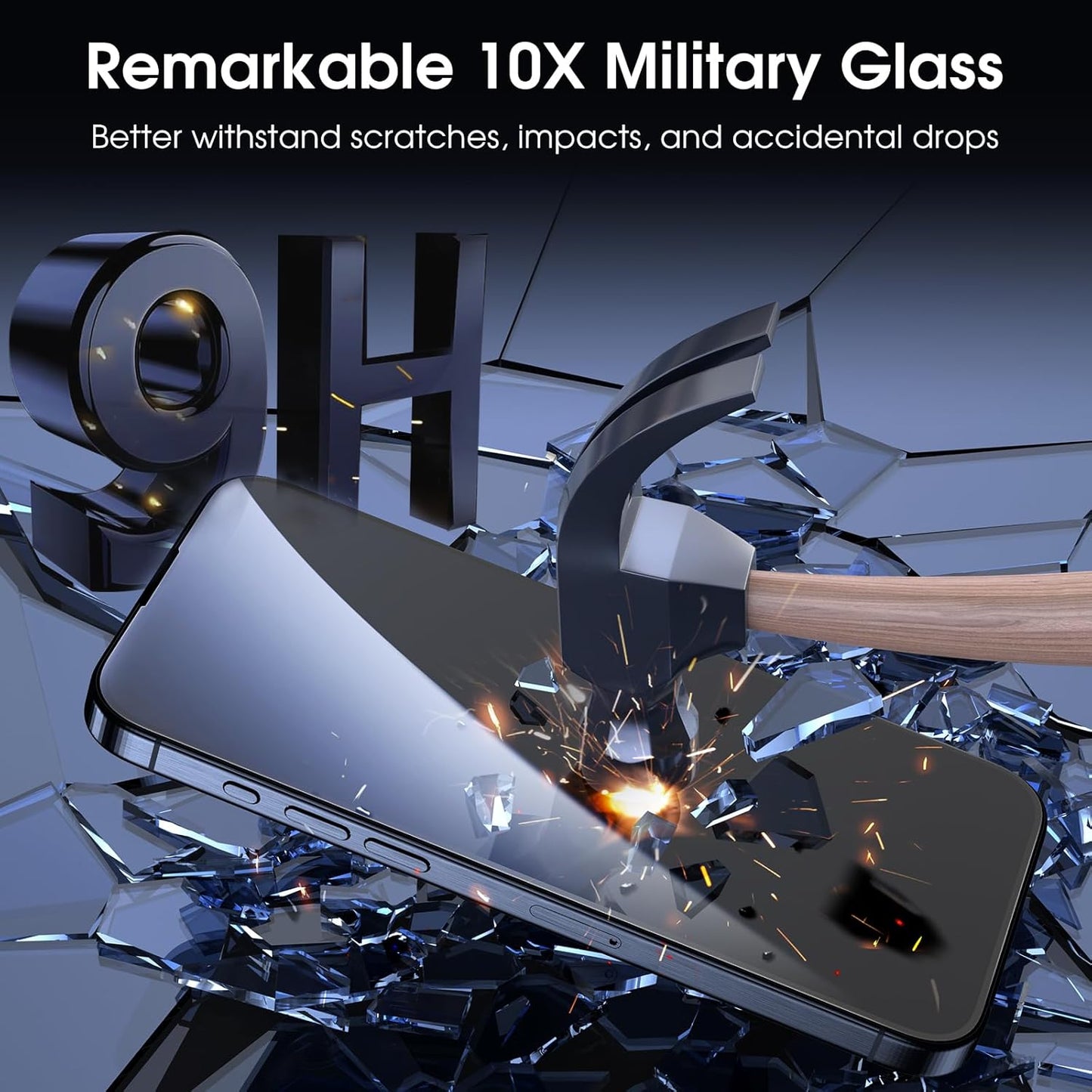 [Jenny Family Recommendation] MOCOLL Ultra-Clear Screen Protector for iPhone 14/15 – HD Clarity, Scratch-Resistant, Easy Installation, Full Coverage