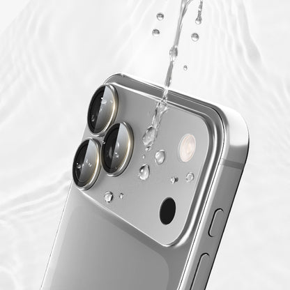 Lens Tempered  Glass  With Metal Frame  （Integrated ）- Silver