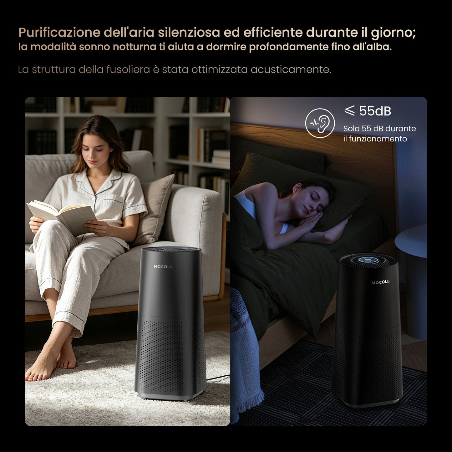 Purificateur d'air HydroFresh série F2000