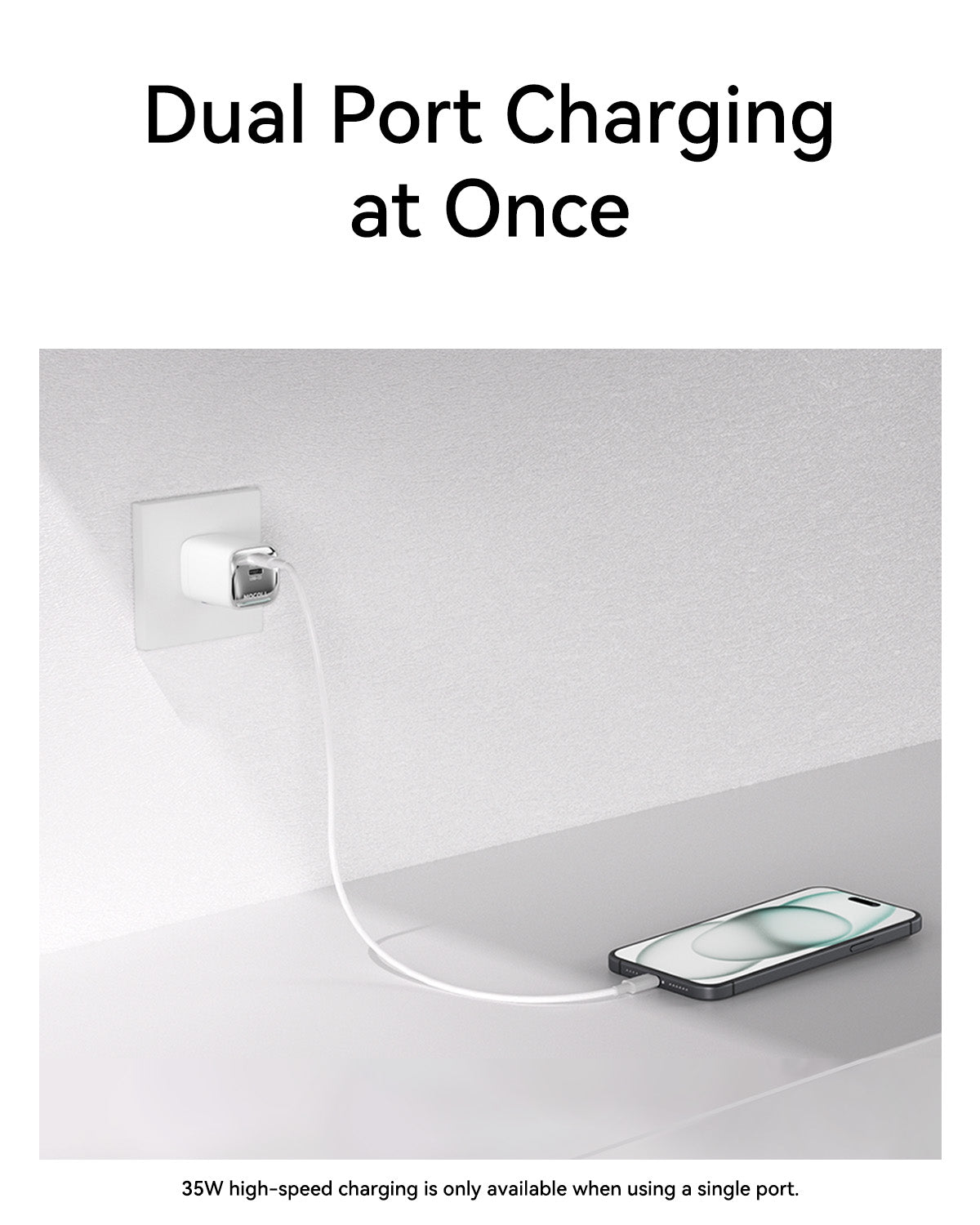 35W Dual USB-C Charger