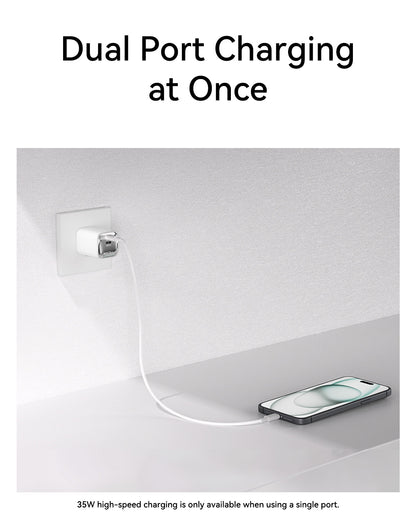 35W Dual USB-C Charger