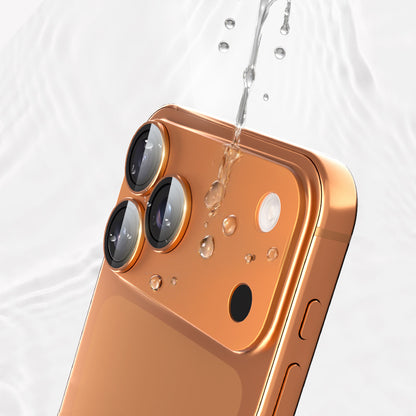 360° Lens Tempered  Glass  With Metal Frame(For iPhone 17 Pro and iPhone 17 Pro Max)