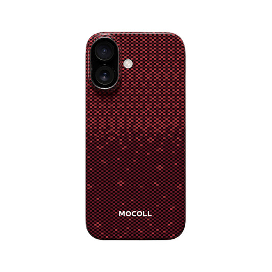 Kevlar Magnetic Circle  Case ( iPhone 17 Red )