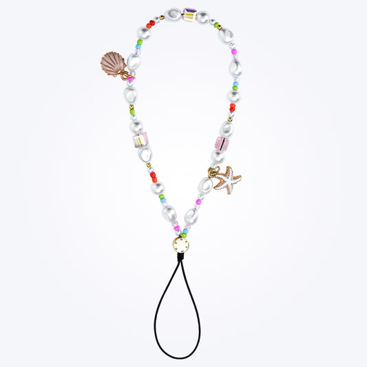 Ocean Heart Phone Charm