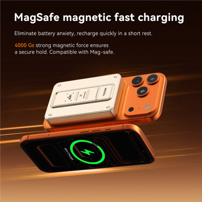 20W Portable Power Bank with Magnetic Wireless Charging