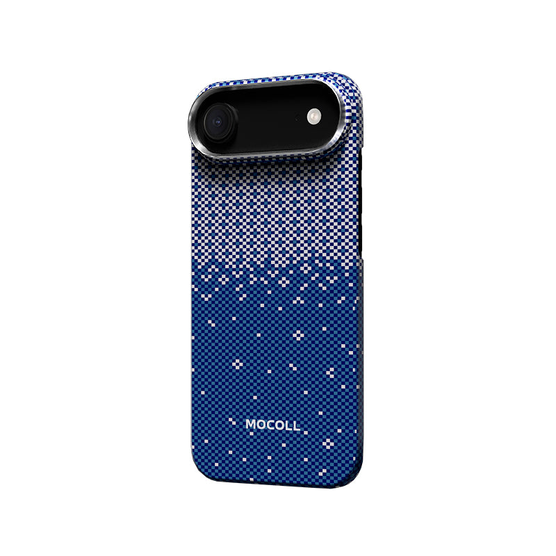 Kevlar Magnetic Circle  Case ( iPhone 17 Air Blue )