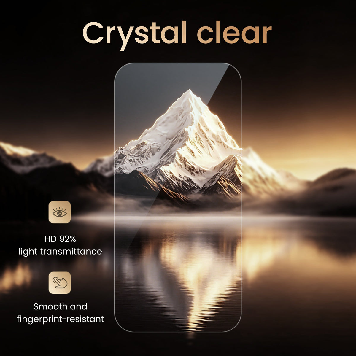Master Series 0.07mm UTG Screen Protector — iPhone 18 Pro & Pro Max - screen view