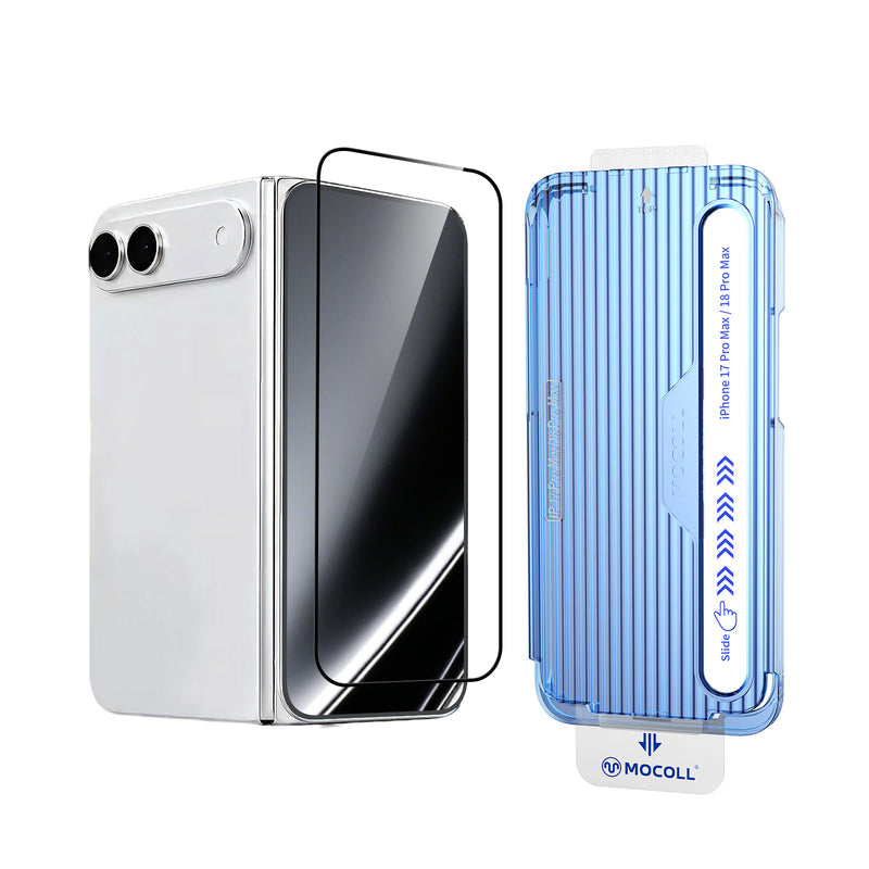 Master Series 0.07mm UTG Screen Protector — iPhone 18 Pro & Pro Max - angled view