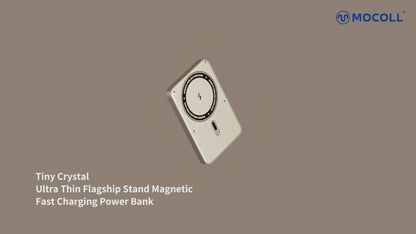20W Portable Power Bank with Magnetic Wireless Charging
